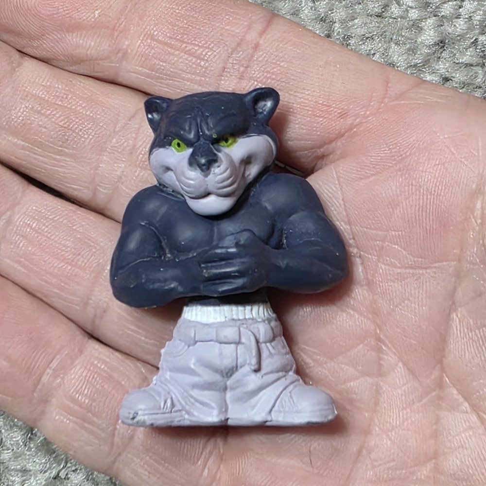 Neighborhood Rascals Urban Animals Figurine Panther Miniature